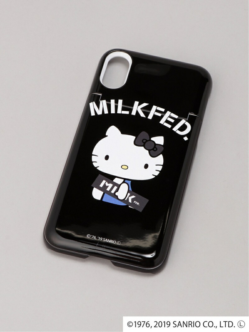 楽天市場 Rakuten Fashion Sale 30 Off Kitty Case Iphonex Xs Milkfed ミルクフェド ファッショングッズ 携帯ケース アクセサリー ブラック レッド Rba E Milkfed ミルクフェド
