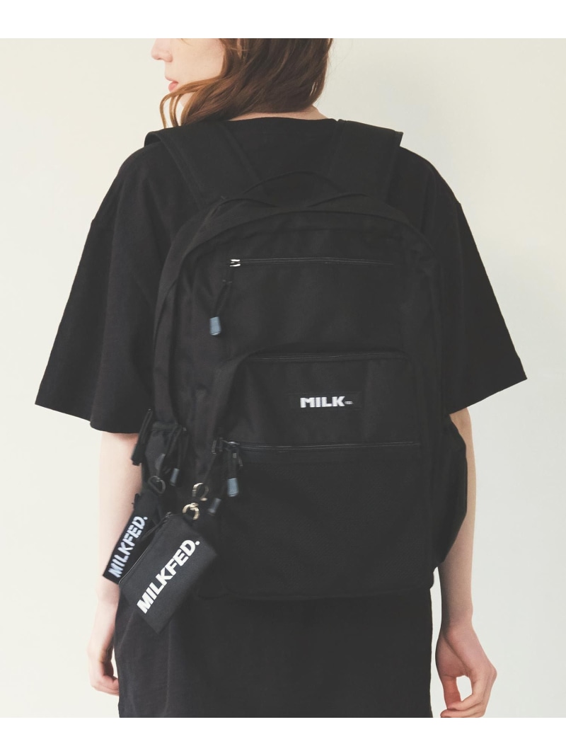 楽天市場】MILKFED./(W)NEO EMBROID BIG BKPK MILKFED. ミルクフェド