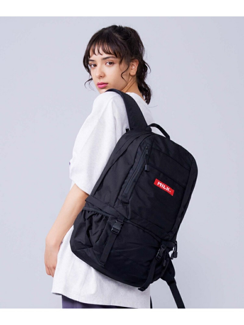 BIG BACKPACK BAR 2バックパック MILKFED. ミルクフェド バッグ リュック バックパック ブラック ネイビー Rakuten  Fashion 夏セール開催中