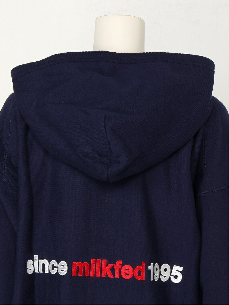 新作モデル Rakuten Fashion Embroidery Zip Up Hd Milkfed ミルクフェド カットソー パーカー ブラック グリーン ネイビー ホワイト Milkfed ミルクフェド 史上最も激安 Elcielogirasoria Com