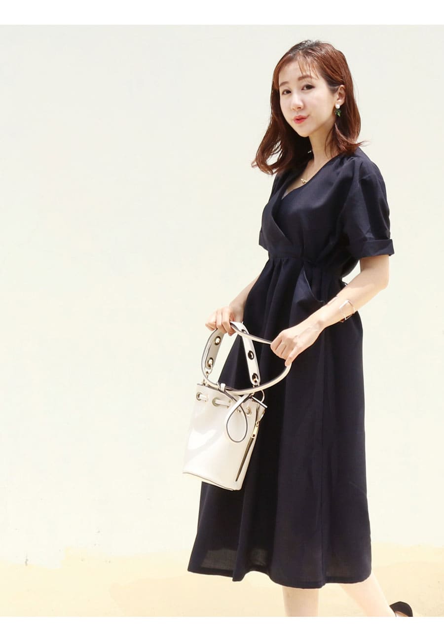 全品p2倍 クーポン 授乳服 マタニティ モニカ サラッと快適 ビューティーリボンワンピース カシュクールタイプの授乳口 フォーマル ワンピース 授乳服 マタニティ 妊娠 妊婦 妊婦服 産前産後 お宮参り チュニック Milk Tea ミルクティー Kanal9tv Com