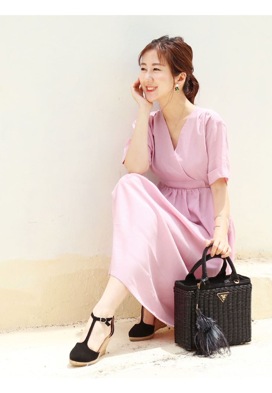 全品p2倍 クーポン 授乳服 マタニティ モニカ サラッと快適 ビューティーリボンワンピース カシュクールタイプの授乳口 フォーマル ワンピース 授乳服 マタニティ 妊娠 妊婦 妊婦服 産前産後 お宮参り チュニック Milk Tea ミルクティー Kanal9tv Com