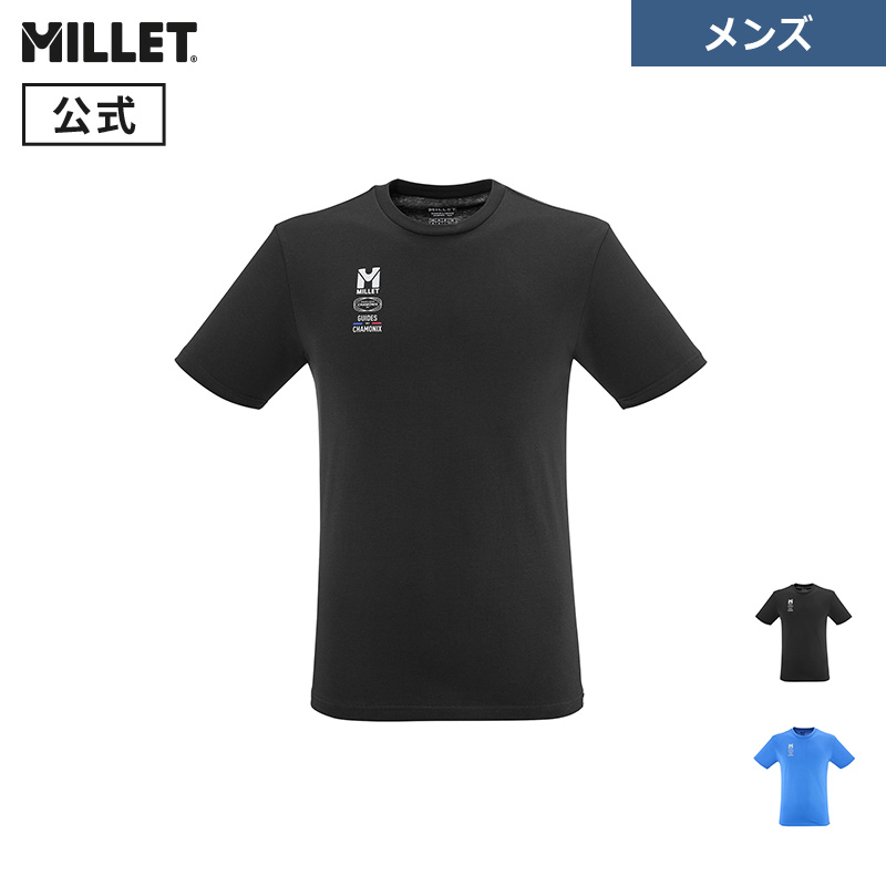 【公式】 ミレー (Millet) CDG　シャモニーマップ　ショートスリーブ Tシャツ MIV10531 メンズ CHAMONIX 半袖 オーガニックコットン100%