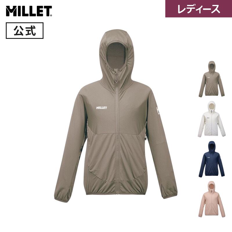 【公式】ミレー(Millet) 【レディース】ソル メッシュ フーディ MIV02204 近赤外線 紫外線 ブロック