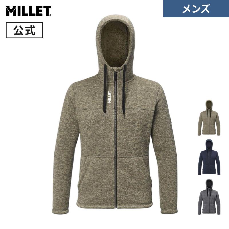 【公式アウトレット】ミレー(Millet) シャモニー ニット ウォーム フーディ MIV10847 メンズ
