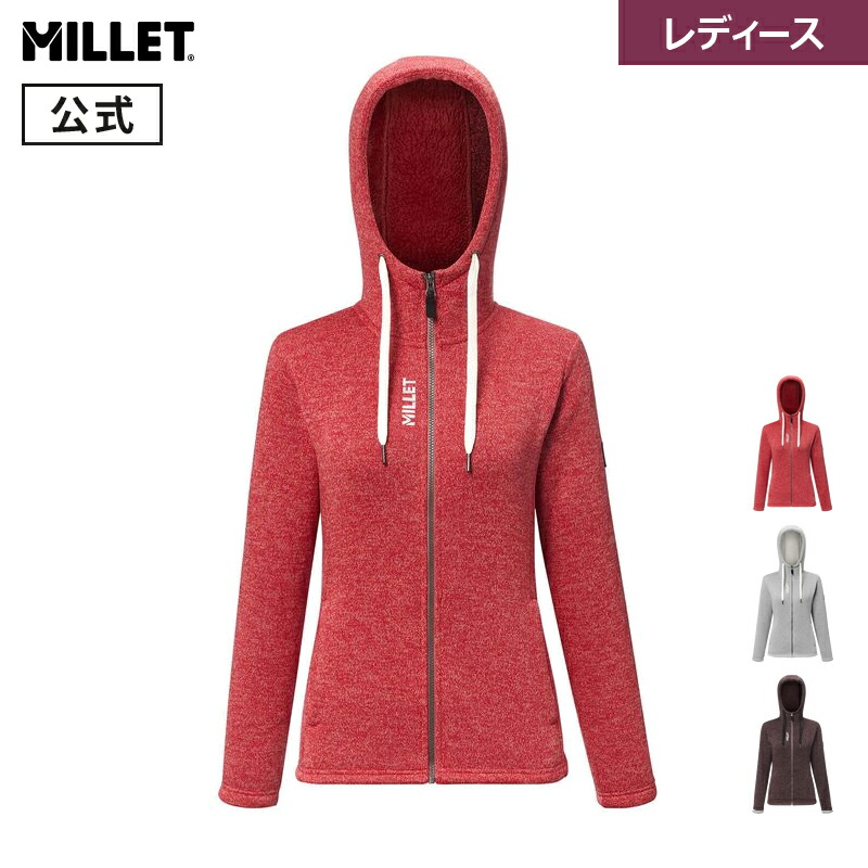 【大売り出し継続期間50%OFF】【堅苦しさ逃げ口】ミレー(Millet) 【レディース】シャモニー 編み物 ウォーム フーディ MIV10849