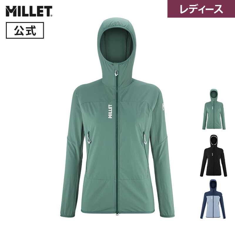 【セール期間50%OFF】【公式アウトレット】 ミレー (Millet) 【レディース】フュージョン XCS フーディ MIV9396 FUSION