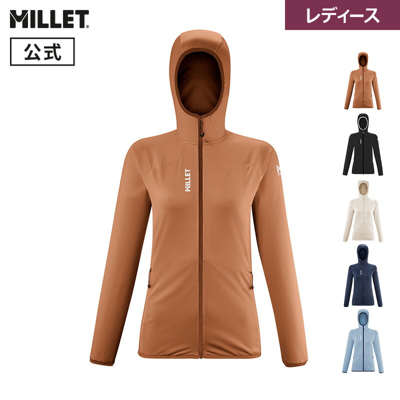 MILLET - ミレー  アクティブフーディ  women ウィメンズ】ミドラーメッシュフーディ | Millet(ミレー)公式通販