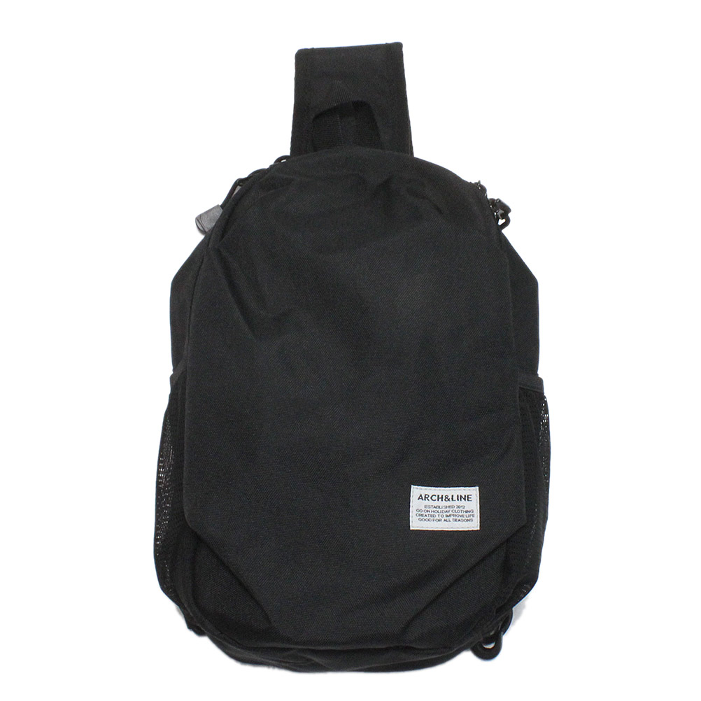 【アーチ＆ライン/ARCH＆LINE/子供服/アーチアンドライン/親子】 COMPACT DAY BAG(6L) ブラック(19)