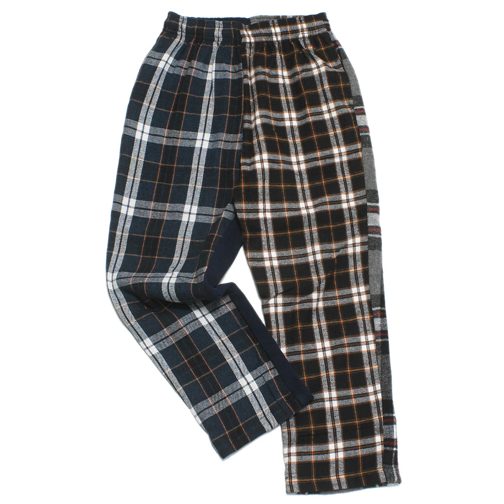 【子ども服/THE PARK SHOP/ザ・パークショップ/子供服/キッズ服】 CRAZY CHECK パンツ ネイビーマルチ