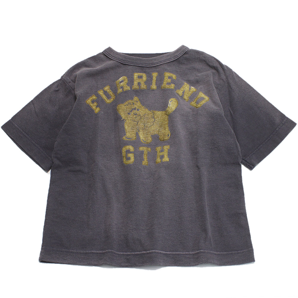 【ゴートゥーハリウッド GO TO HOLLYWOOD/子供服/親子】  テンジク ノーティCAT TEE 12PLパープル