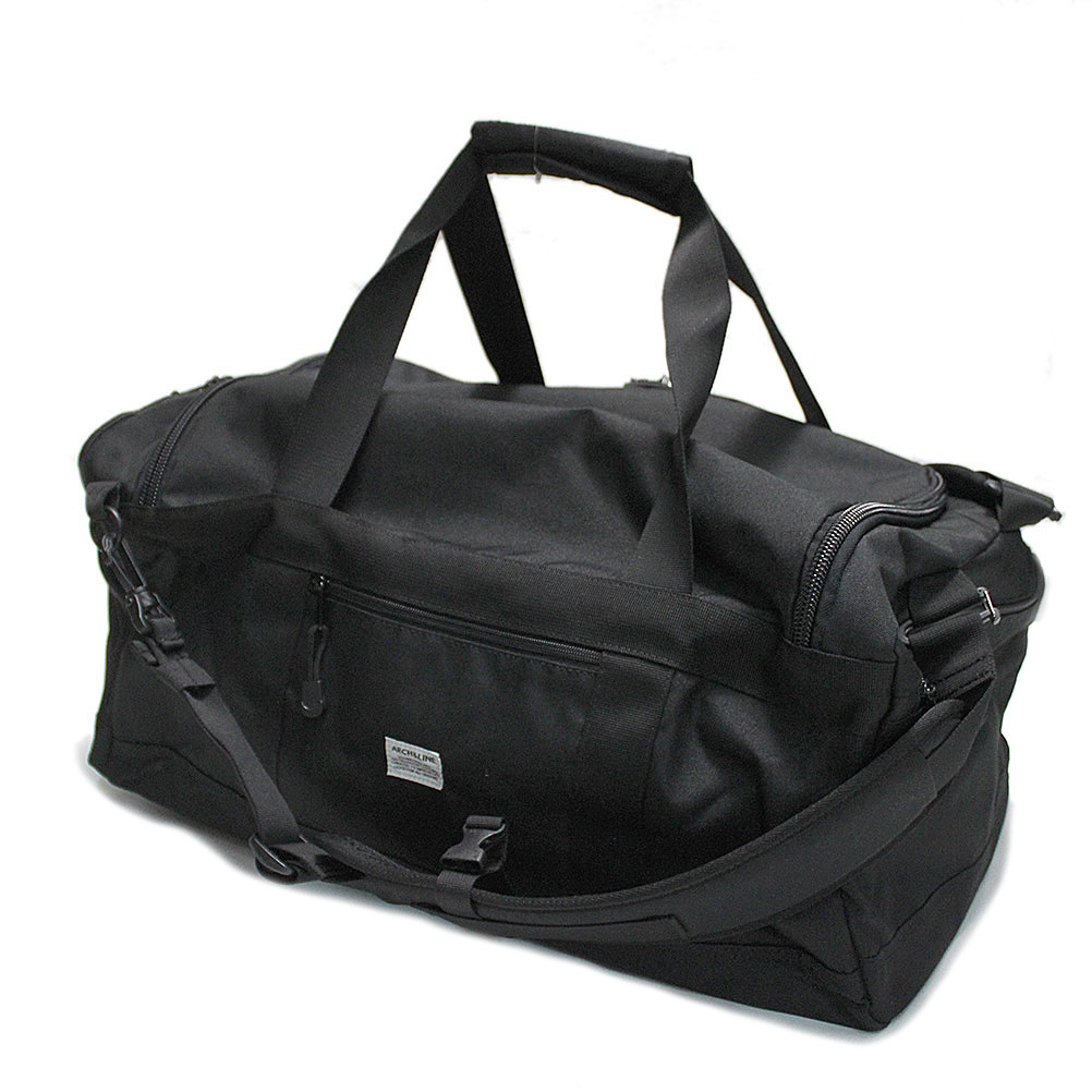 【アーチ＆ライン/ARCH＆LINE/子供服/アーチアンドライン/親子】 PLAYERS DUFFLE バッグ (50L) ブラック(19)