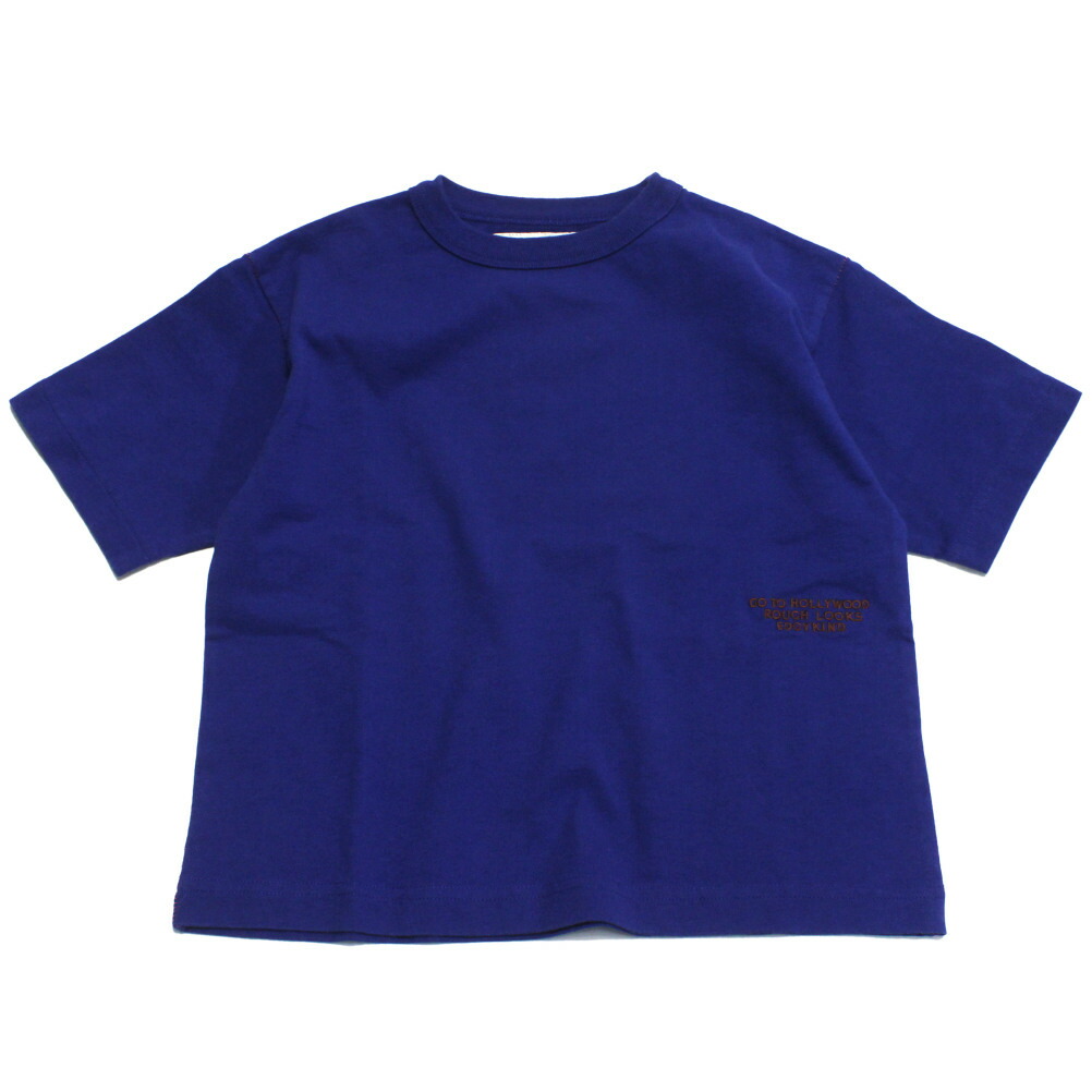 【ゴートゥーハリウッド GO TO HOLLYWOOD/赤ちゃん服/親子】  テンジク GTH TEE 4NV紺