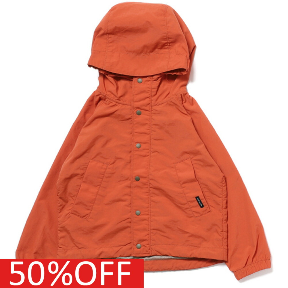 楽天市場 Quoti Use Fithクゥオーティーユース ベビー服 クゥオティユースフィス セール 50 Off 長袖マウンテンパーカー 15orオレンジ 子供服ミリバール
