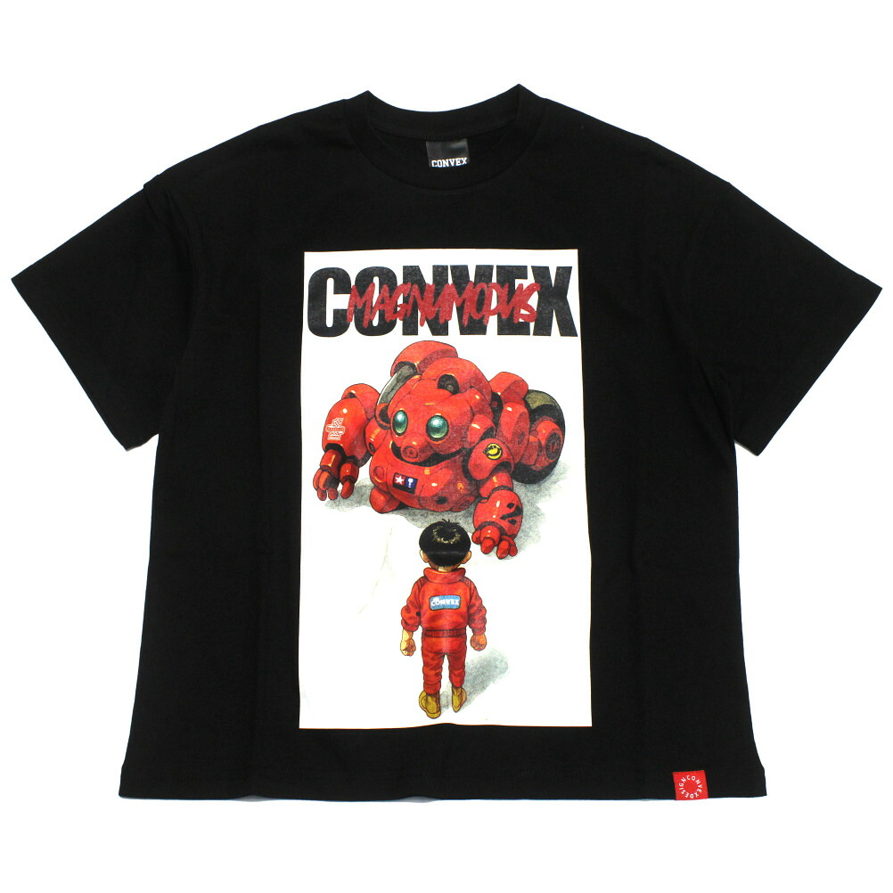 【コンベックス/CONVEX/子供服/ジュニア/キッズ】 FUTUREロボ/ワイドTシャツ クロ(5)