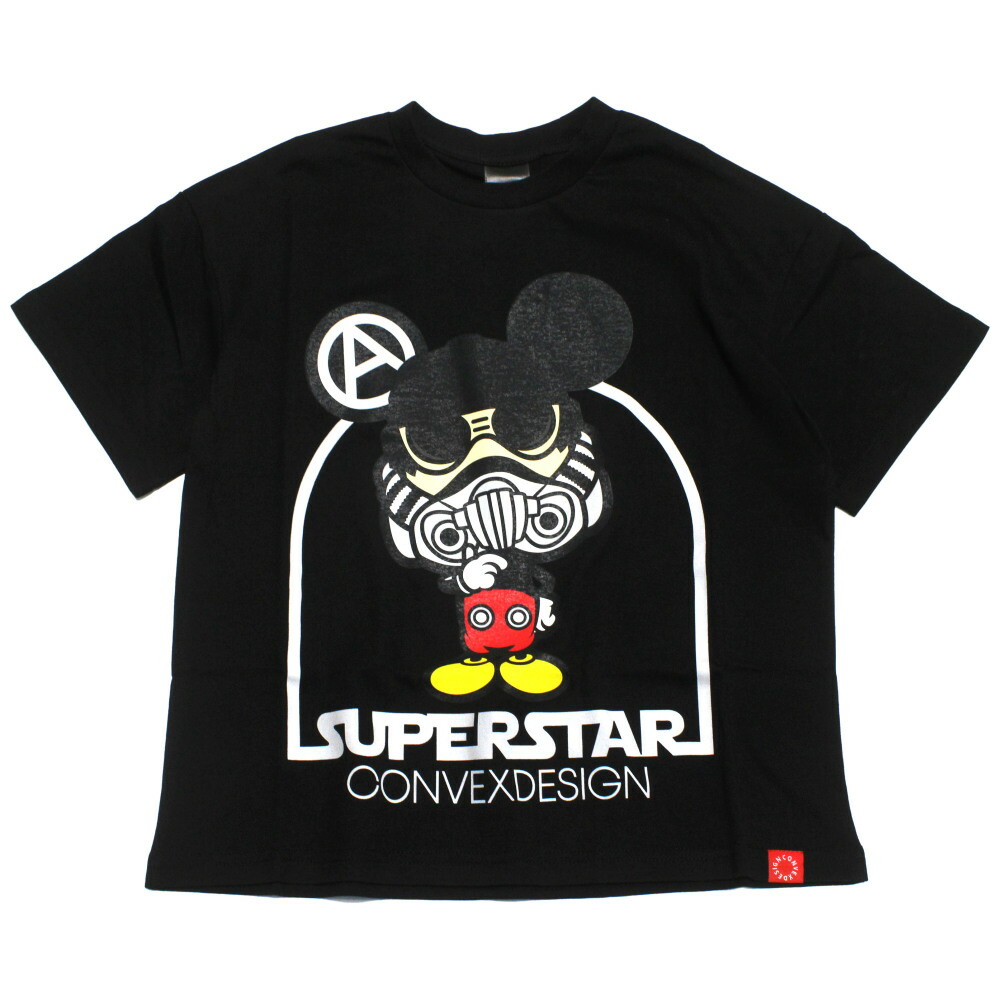【コンベックス/CONVEX/子供服/ジュニア/キッズ】 SPACEマウス/ワイドTシャツ クロ(5)