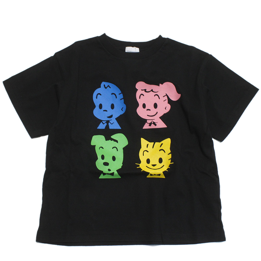 【子供服/グルーヴィーカラーズ/groovy colors/ジュニア/男の子】 テンジク OSAMU GOODS TEE 2BK黒