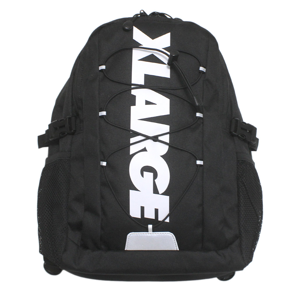 【エクストララージキッズ/エックスラージ/子供服/XLARGE KIDS】 ロゴストリング バックパック(17.4L) クロ(80)