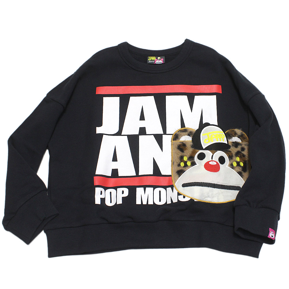 【ジャム/JAM/赤ちゃん服/キッズ/御坊っちゃん/うしろ帯】  リュックテンチョー 広々とした調教師 黒いこと