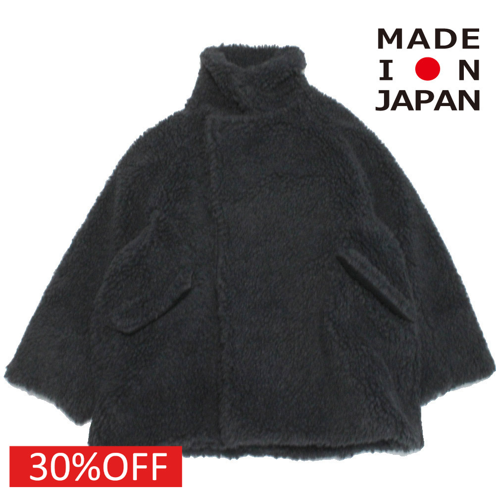 MOUN TEN ボアアウター 110cm MOUN TEN. /マウンテン】boa half coat(110cm-140cm)（キッズウェア
