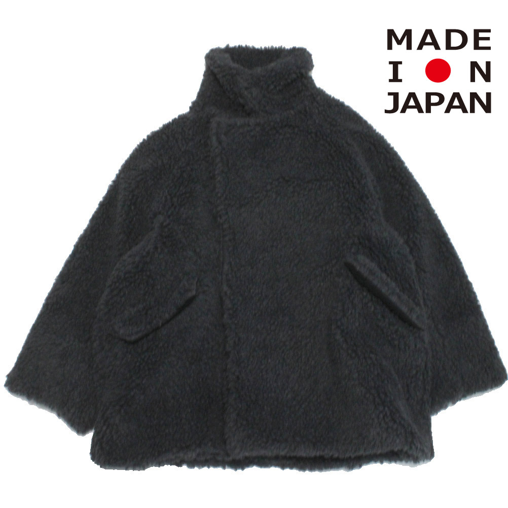 新品MOUNTEN. マウンテン 子供服 flower boa blouson MOUN TEN. /マウンテン】boa half coat(110cm-140cm)（キッズウェア