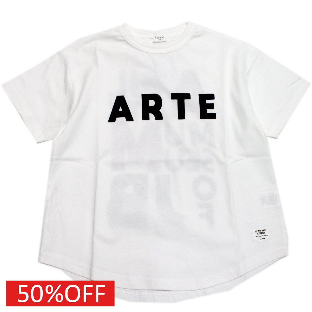 【JEANS.B/ジーンズベー】 セール 【50%OFF】 ARTE Tシャツ オフホワイト(OW)画像