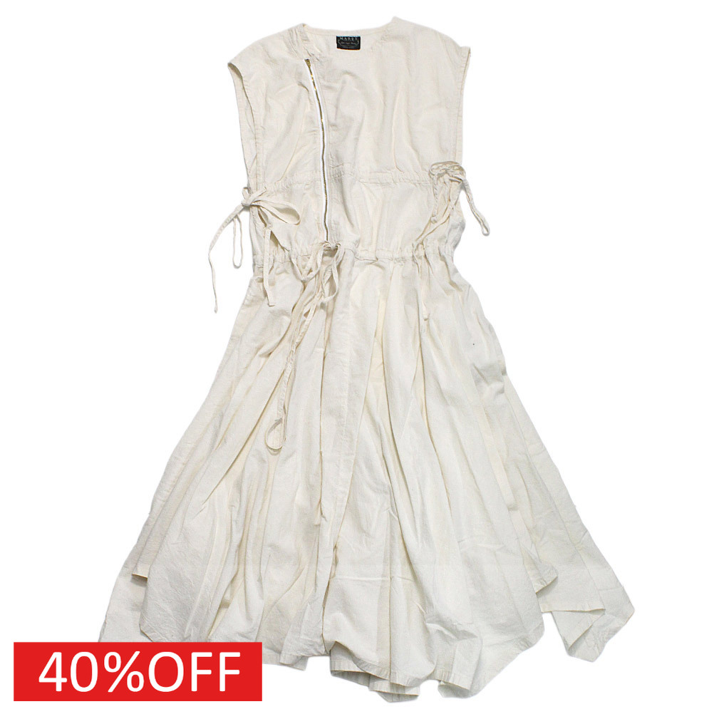 【MARET/マレ/レディース/メンズ/ユニセックス/大人服/オリジナル 】 セール 【30%OFF】 ライダースドッキングOP ホワイト(1)｜子供服ミリバール