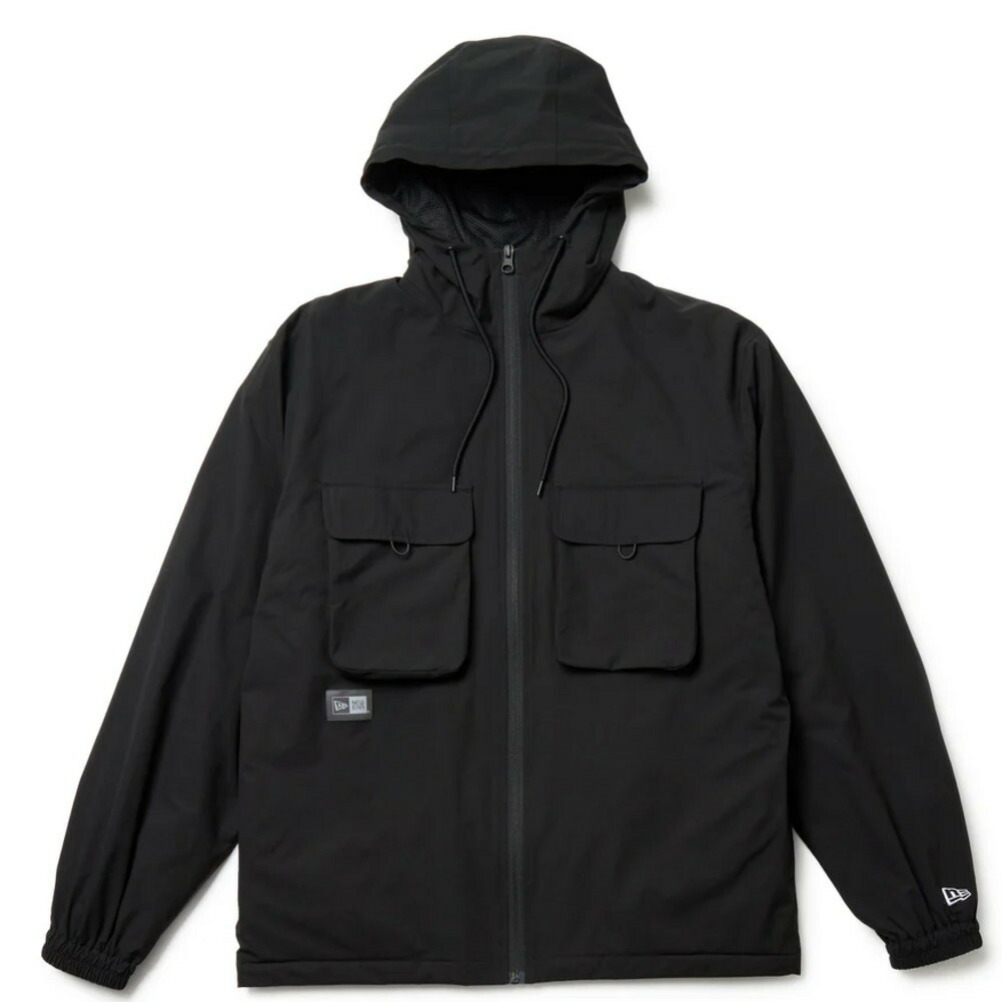 【New Era メンズ 鳥打ち帽 かぶり笠 ニュー内鰓】  【OUTDOOR】UTILITY WARM OCTA JKT 黒いこと ブルゾン-ウェア