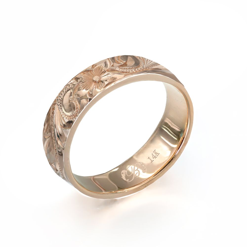 シーリングライト ハワイアンジュエリー リング 指輪 結婚指輪