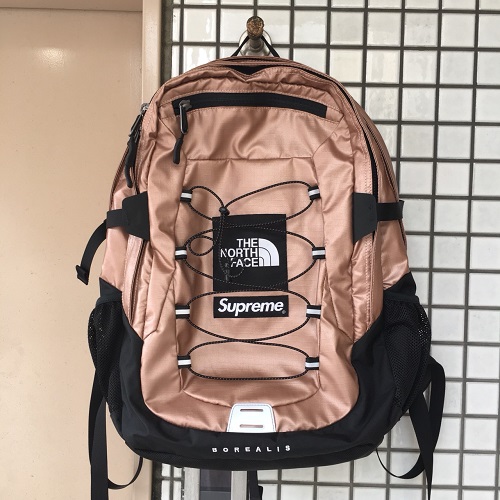 Supreme North Face Rose Gold Backpack Supreme And Everybody