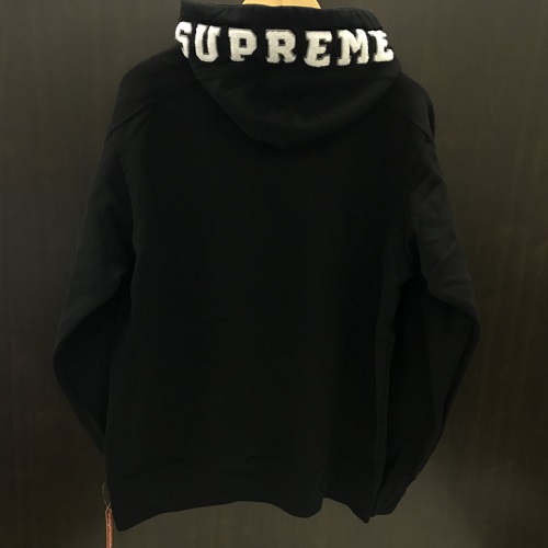 supreme paneled hoodie