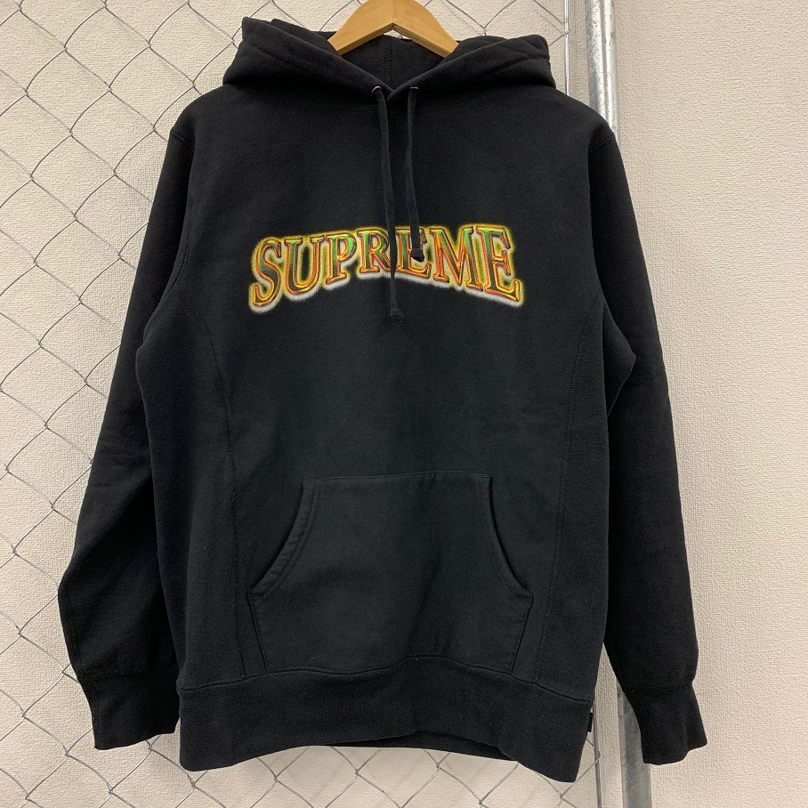 supreme metallic arc hoodie