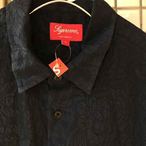 supreme floral button up