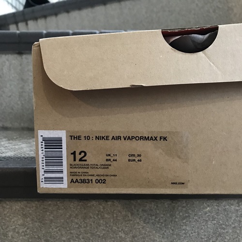 SELIPARNIKE AIR VAPORMAX OFF WHITE SANDALS