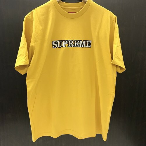 supreme yellow t shirt