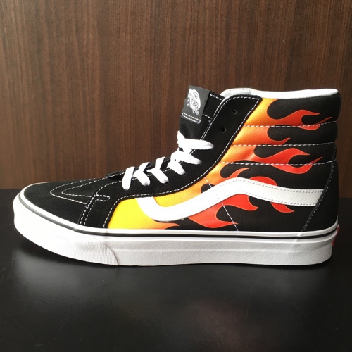 vans sk8 hi flame