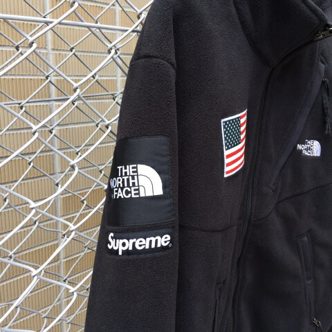 17ss Supreme X The North Face シュプリーム Trans Antarctica Expedition Fleece Jacket Trance Ann Tak Thika Black
