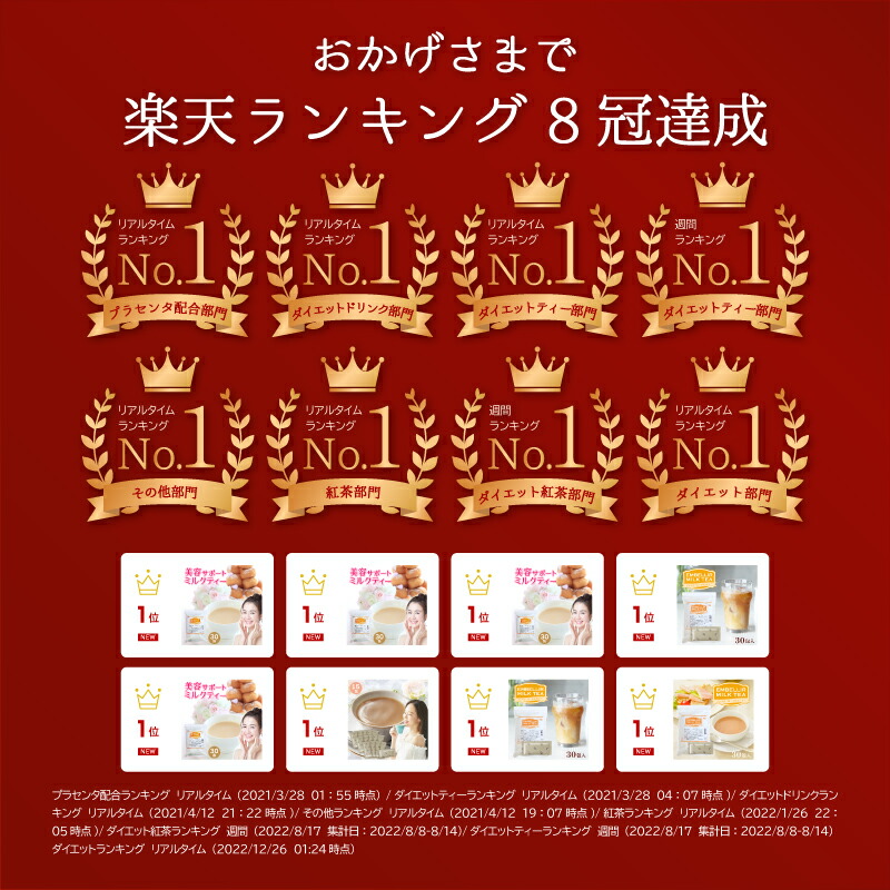 アンベリール・ミルクティー30包入×2袋1杯あたり100円【コラーゲンプラセンタプロテオグリカン食物繊維紅茶インスタント】【商品】