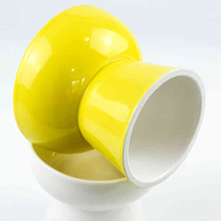 市場 犬 シンプル 猫食器 猫エサ入れ 餌入れ 陶器 フード食器 猫用品 ペット食器 脚付 フードボウル スタンド