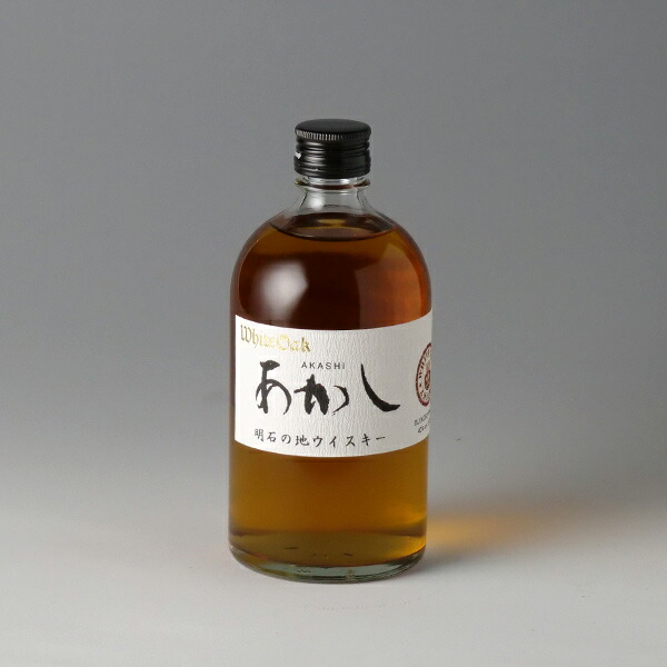 AKASHI 明石の地ウイスキー 黒500ml 12本セット AKASHI 明石の地ウイスキー 黒500ml 12本セット（ホワイトオーク
