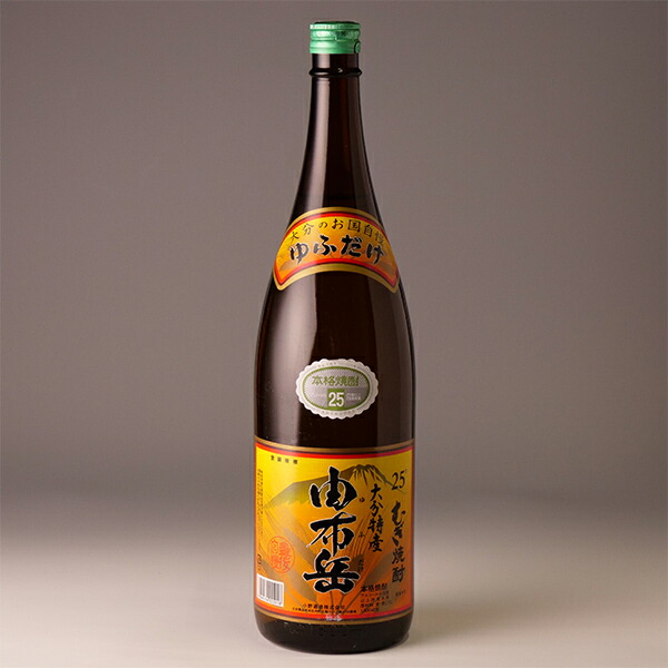 楽天市場】由布岳 特性陶器 25度 720ml【ゆふだけ/麦焼酎/父の日