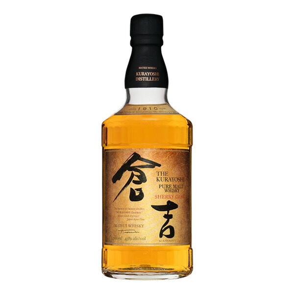 倉吉　THE KURAYOSHI 12年 シェリーカスク 倉吉 シェリーカスク マツイピュアモルトウイスキー 700ml