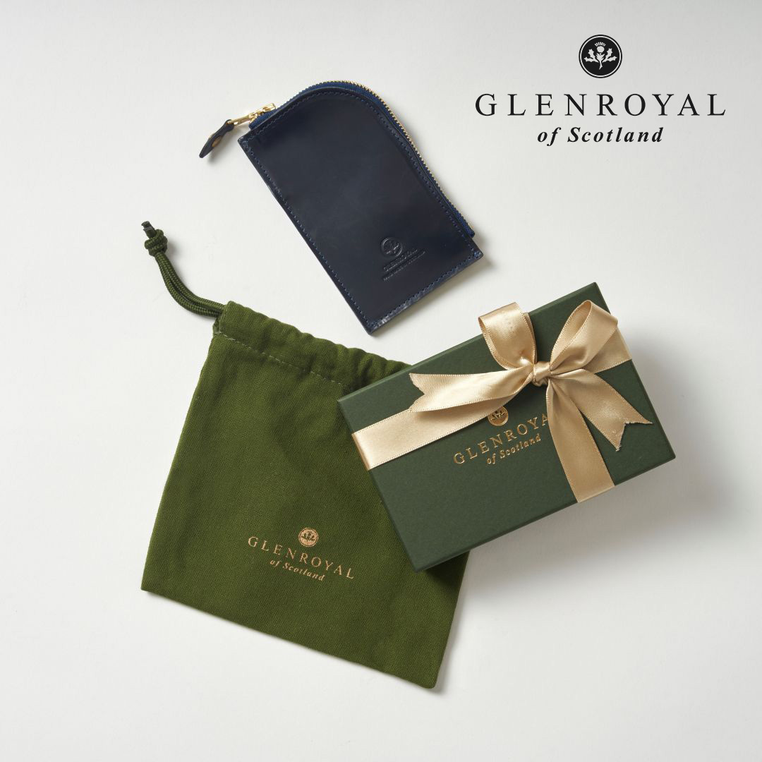 【キーケース】 グレンロイヤル GLENROYAL 【カードポケット付】 ブライドルレザー 英国製 高級 本革 エイジング 父の日 2026父の日 プレゼント 男性 メンズ ギフト 誕生日 スマートキーケース マルチケース 小銭入れ|DEAR GE YONE