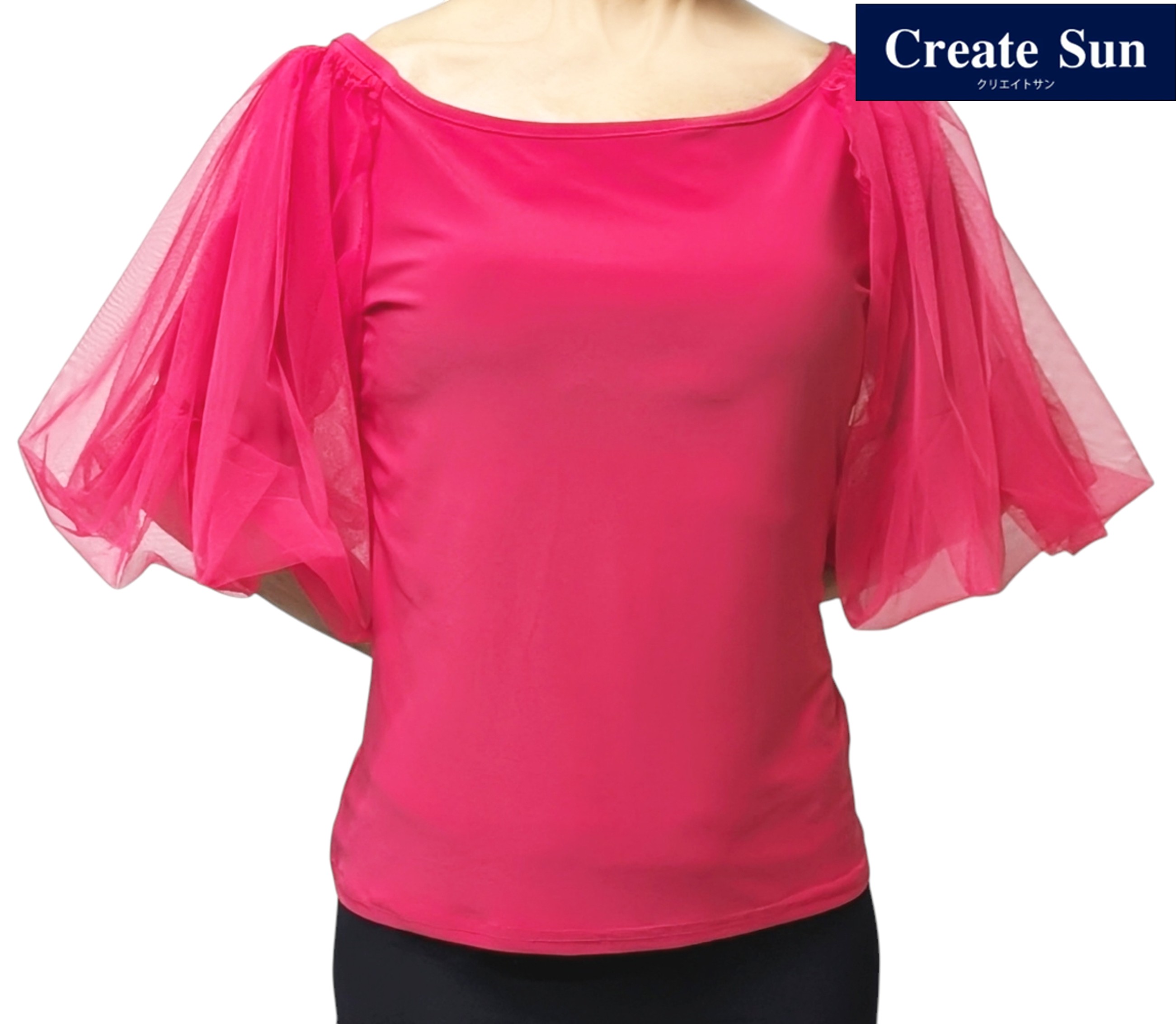 お値下げ　新品　クリエイトサン　ダンスレッスンウェア 楽天市場】□ダンストップス・クリエイトサン□(社交ダンス/社交ダンス