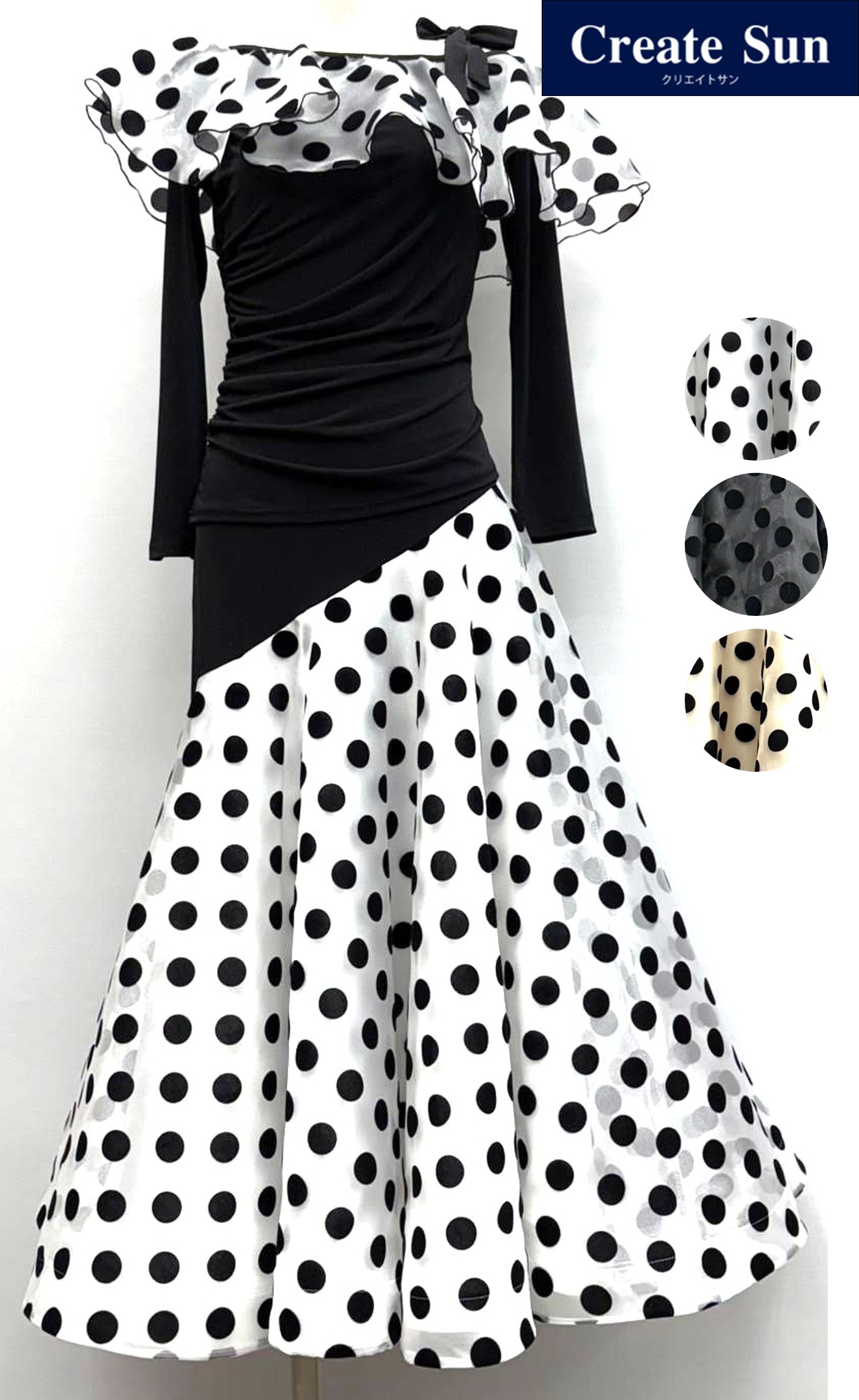 楽天市場】□ダンスセットアイテム・クリエイトサン□(社交ダンス/社交