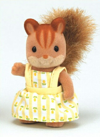 楽天市場】シルバニアファミリー くるみリスの女の子 : 手芸材料の通信