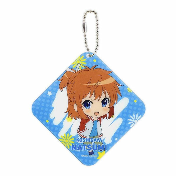 のんのんびより のんすとっぷ PVCキーホルダー 越谷夏海[flagments]画像