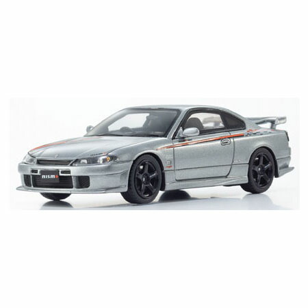 KYOSHO目あたらしい 1/43 日産 シルビア S15 仕樣R ニスモ エアロ(スパークリングシルバー)[京商]貨物輸送無料 差し上げ物 差し上げ物 乗り物のおもちゃ-おもちゃ-車