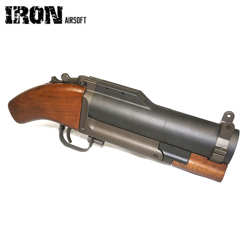 IRON Airsoft M79 Short グレネードランチャー M79 ショート 木製 リアルウッド仕様 18歳以上対象 カスタム オプション パーツ サバイバルゲーム サバゲー 装備 ミリタリー 送料無料|Toy&ZAKKA mimiy / ミミー