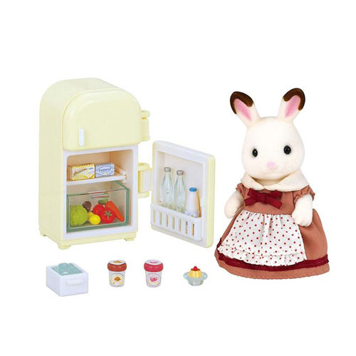 楽天市場】シルバニアファミリー ショコラウサギの女の子 家具セット